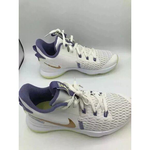 Nike Men's Shoes Size 11.5 Lebron Witness 5 Summit White Basketball CQ9380-102 - Picture 2 of 11